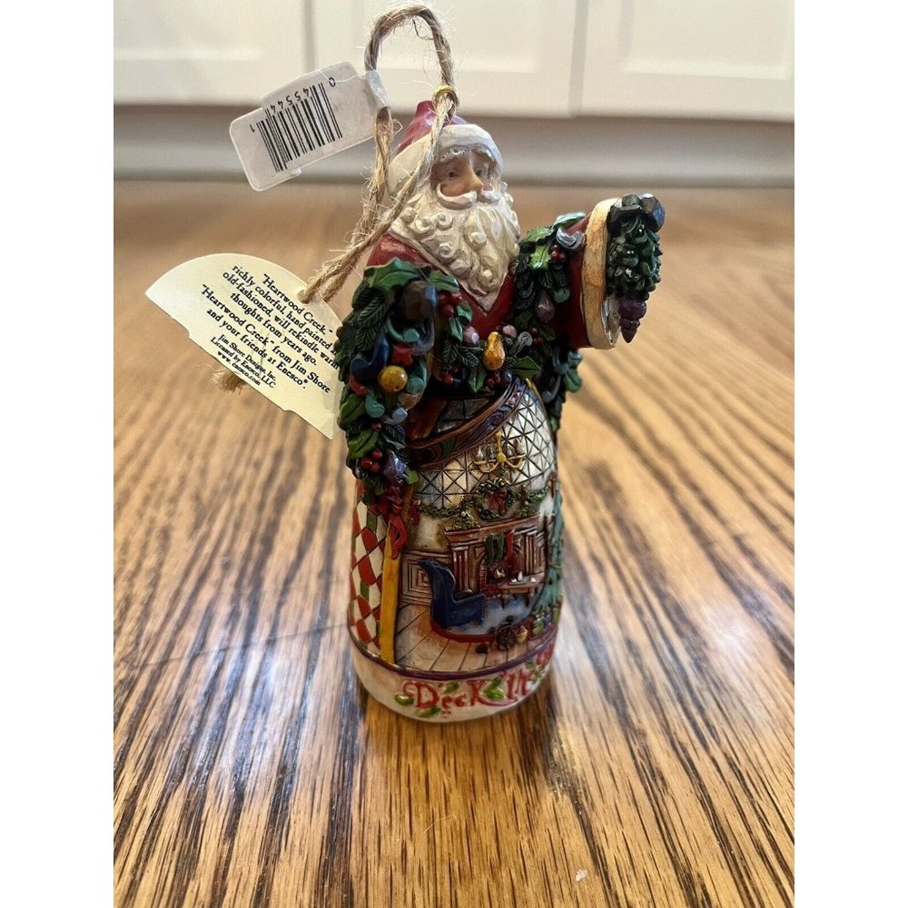 Jim Shore Deck The Halls Santa 2011 Figurine Ornament 4023463
